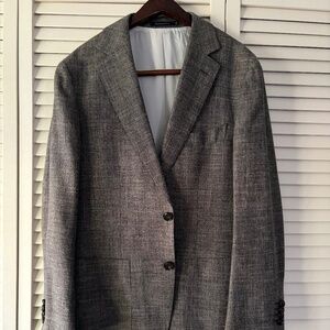 Suitsupply Mid Brown Tailored Fit Havana Suit – Size 38S